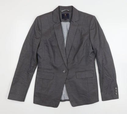 Marks and Spencer Women's Grey Blazer, Size 12