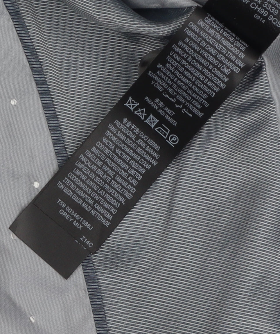 Marks and Spencer Women's Grey Blazer, Size 12