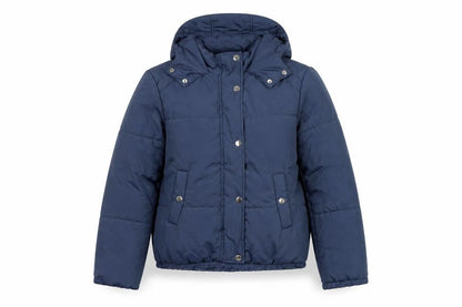 Marks & Spencer Women's Blue Puffer Jacket Size 6