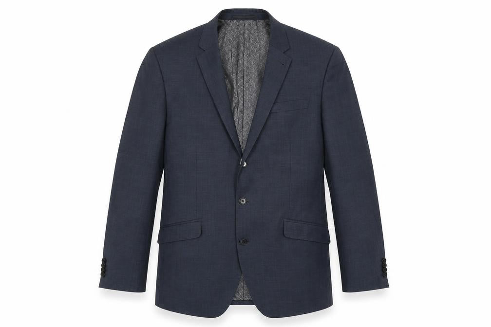 Mens UK Size 42 Marks and Spencer Regular Blue Suit Jacket