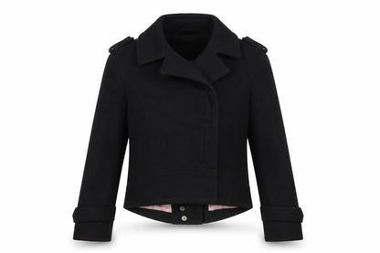 River Island Women's Black Motorcycle Jacket Size 10
