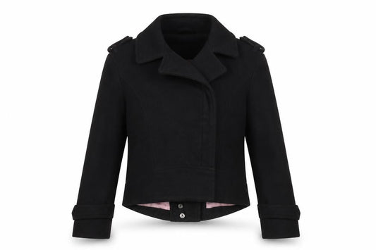 River Island Women's Black Motorcycle Jacket Size 10