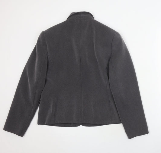 Next Women's Grey Blazer Size 12 Business Jacket