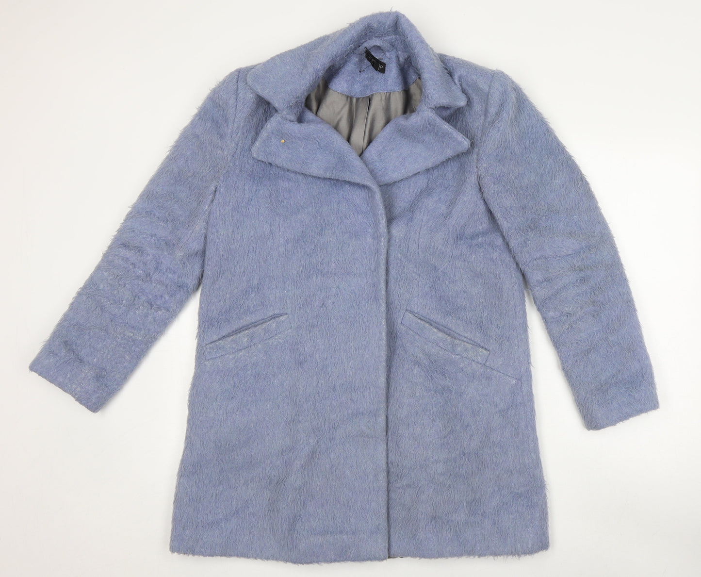 Womens UK Size 10 Topshop Purple Overcoat