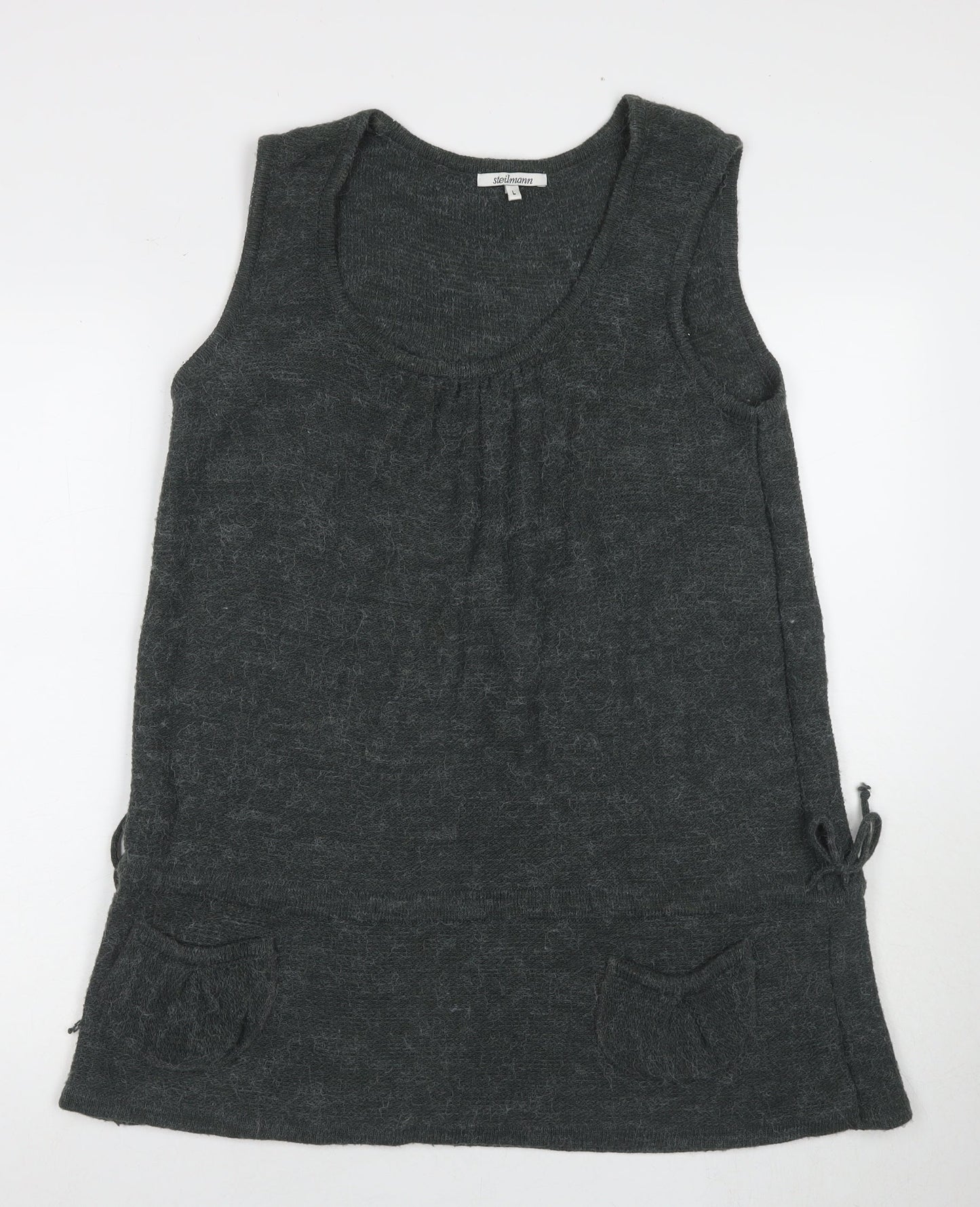 Steilmann Women's Grey Tunic Jumper, Size L