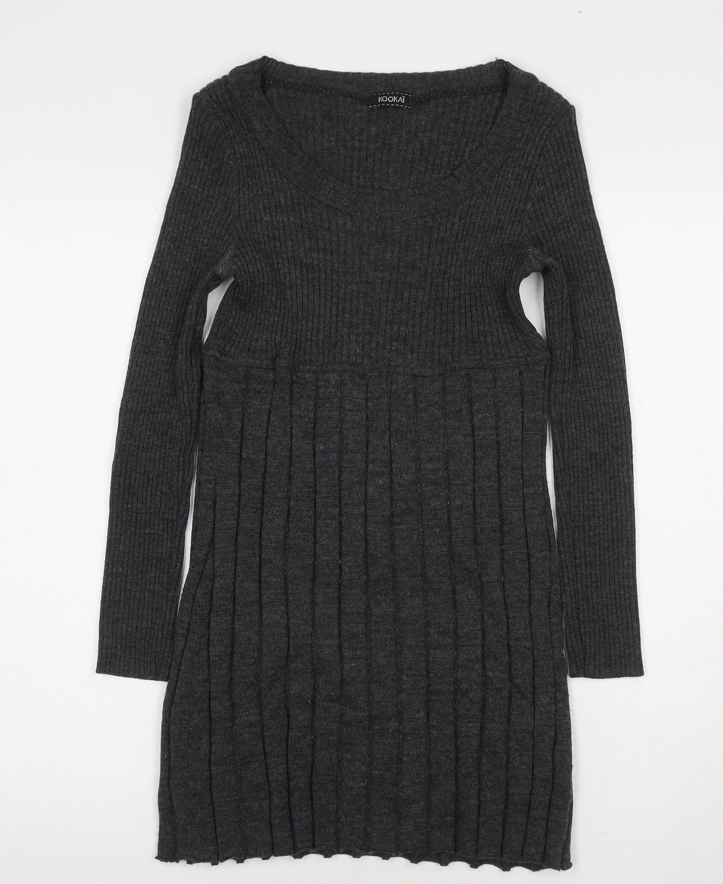 Womens UK Size 13 Kookai Grey Pullover Jumper