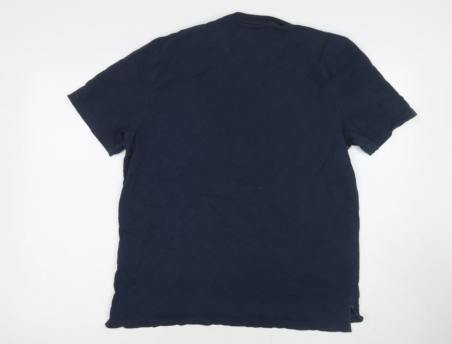 White Stuff Men’s Blue Graphic T-Shirt L