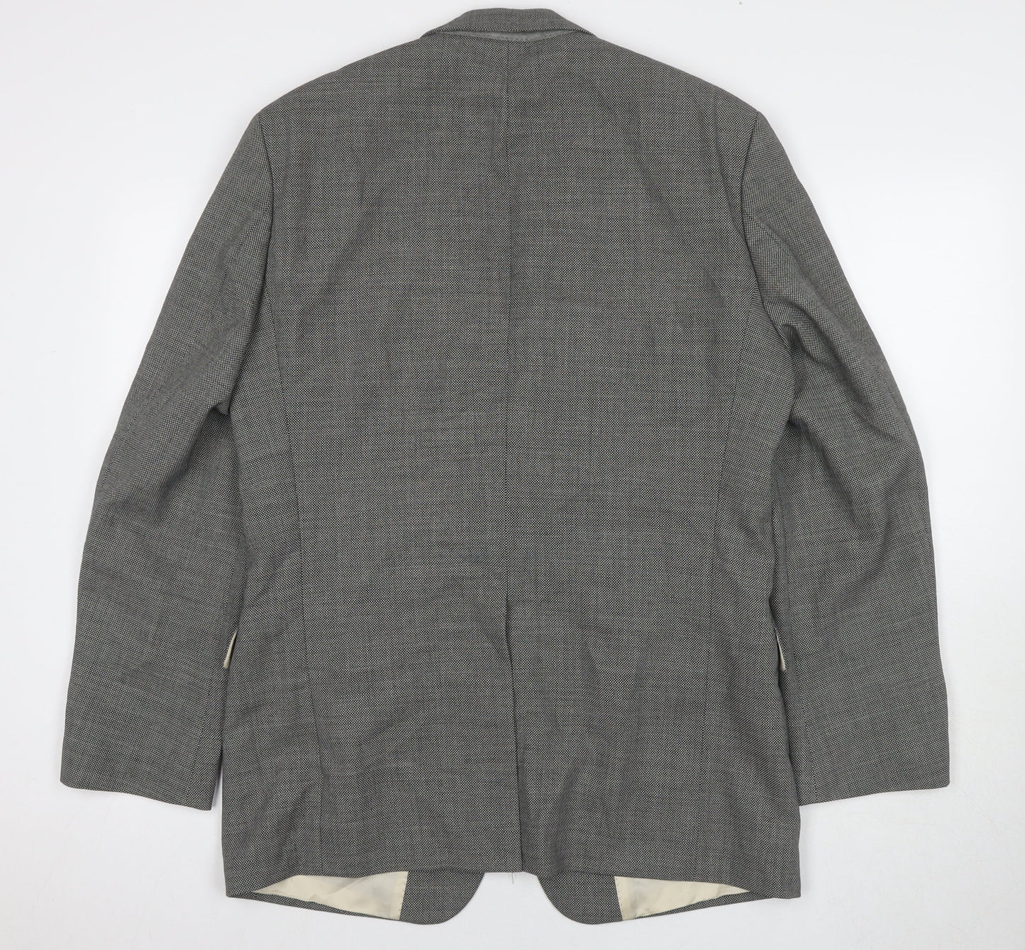 Mens UK Size 40 HUGO BOSS Regular Grey Suit Jacket