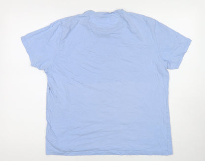 Mens UK Size 1 Ben Sherman Blue  T-Shirt