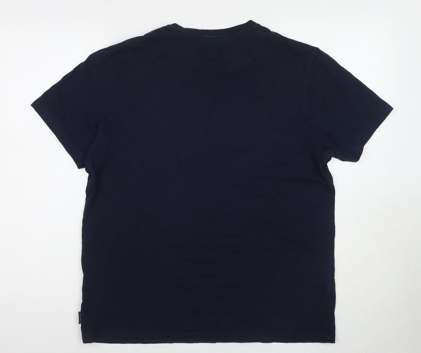 Ted Baker Men's Blue Graphic Print T-Shirt - L