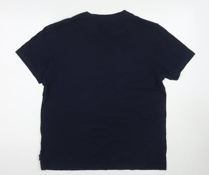 Ted Baker Men's Blue Graphic Print T-Shirt - L