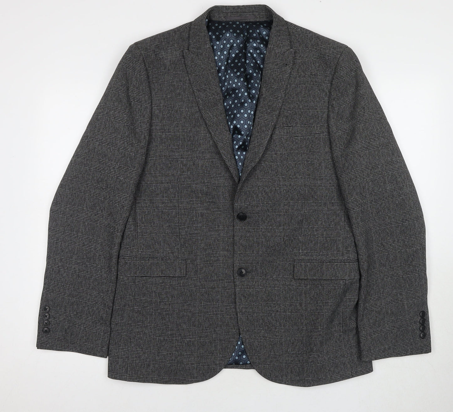 Mens UK Size 42 NEXT Regular Grey Suit Jacket