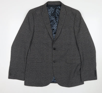 Mens UK Size 42 NEXT Regular Grey Suit Jacket