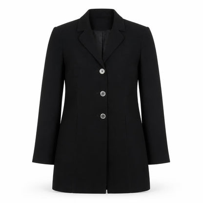 Womens UK Size 10 Linea Black Basic Jacket