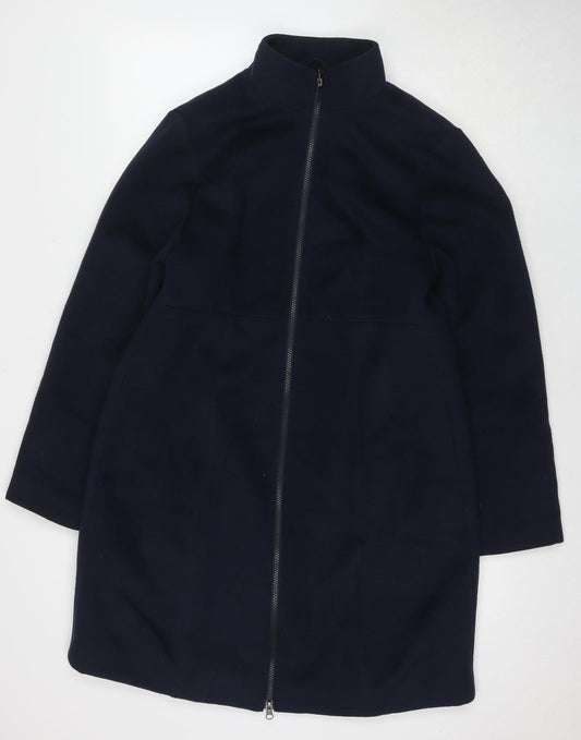 JoJo Maman Bébé Women's Blue Coat Size 16