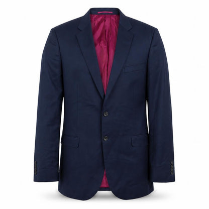 Mens UK Size 44 Savoy Taylors Guild Regular Blue Suit Jacket
