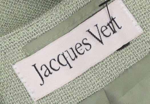 Jacques Vert Women's Green Blazer Size 14 Button Formal