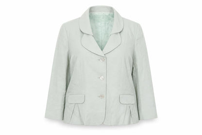 Womens UK Size 14 CC Green Basic Jacket