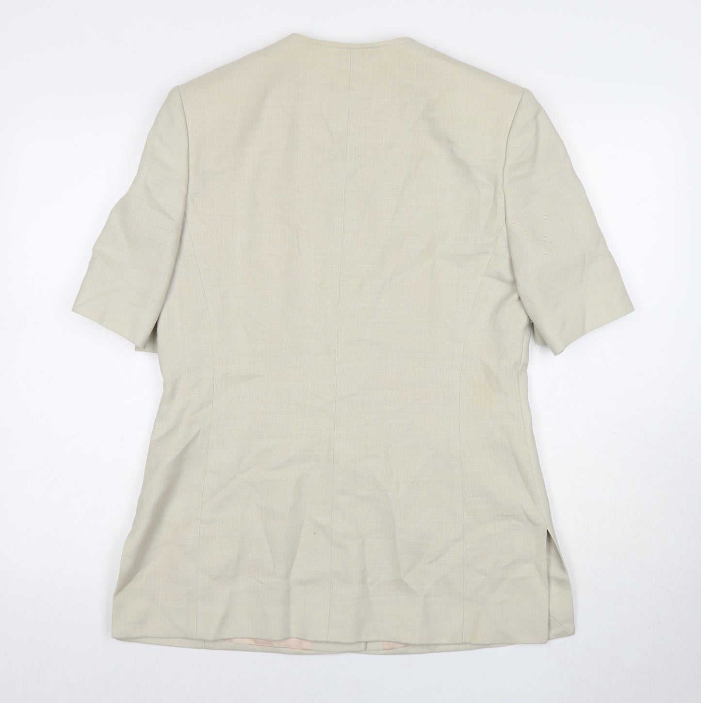 Womens UK Size 12 Viyella Beige Basic Jacket