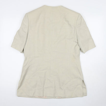 Womens UK Size 12 Viyella Beige Basic Jacket
