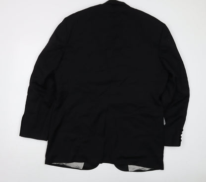 Mens UK Size M Marks and Spencer Regular Black Suit Jacket