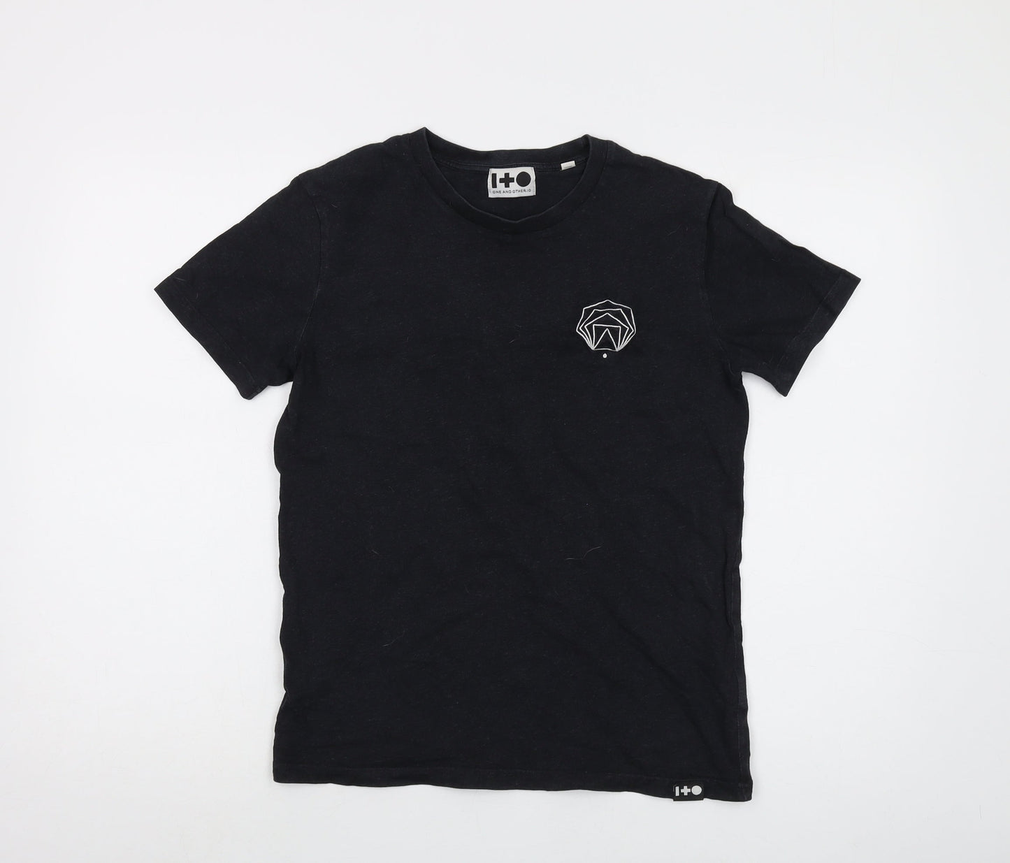 One and Other Black XS Unisex Crew Neck T-Shirt