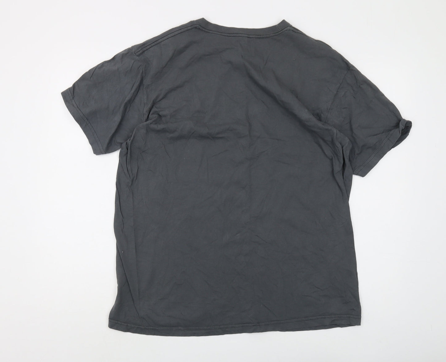 Mens UK Size XL American Apparel Grey  T-Shirt
