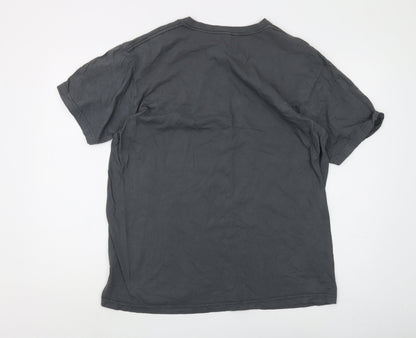 Mens UK Size XL American Apparel Grey  T-Shirt