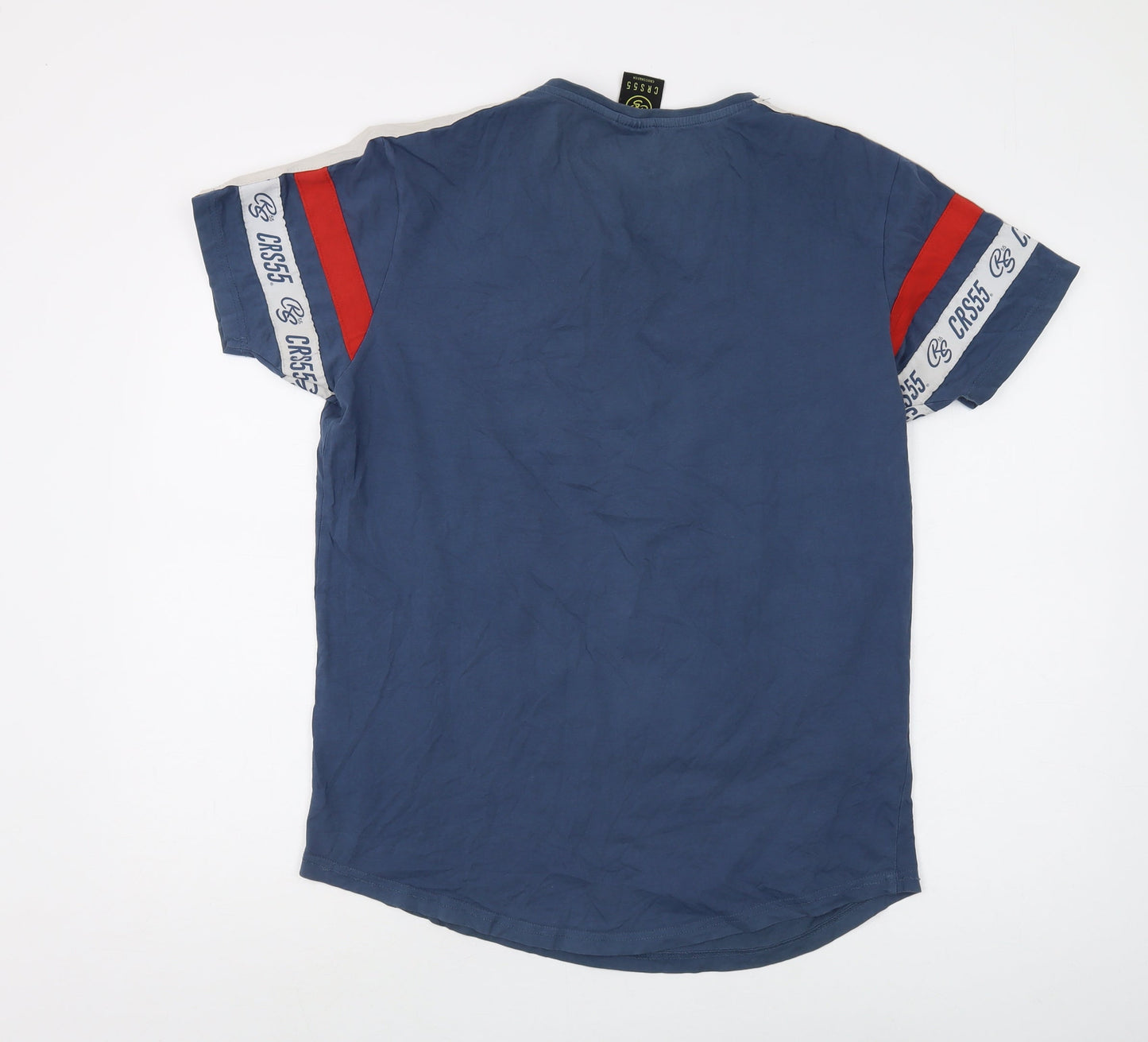Mens UK Size L Crosshatch Blue  T-Shirt