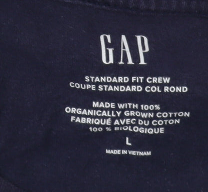 Mens UK Size L Gap Blue  T-Shirt