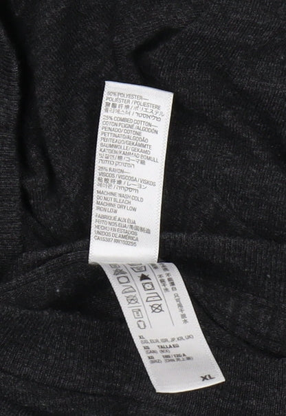 Mens UK Size XL American Apparel Black  T-Shirt