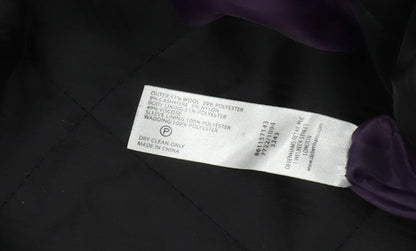 Mens UK Size XL Jeff Banks Black Overcoat