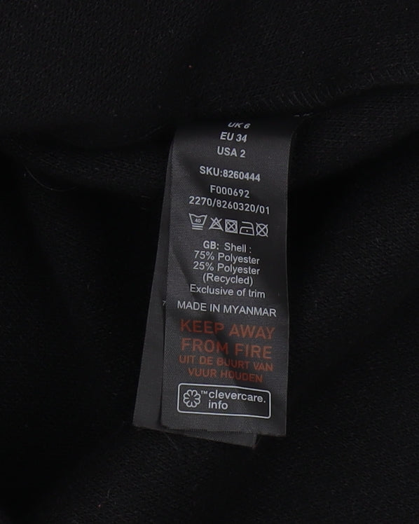 Womens UK Size 6 New Look Black Basic Jacket