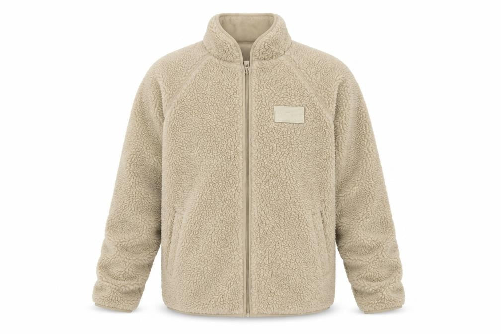 Mens UK Size L Topman Beige Puffer Jacket