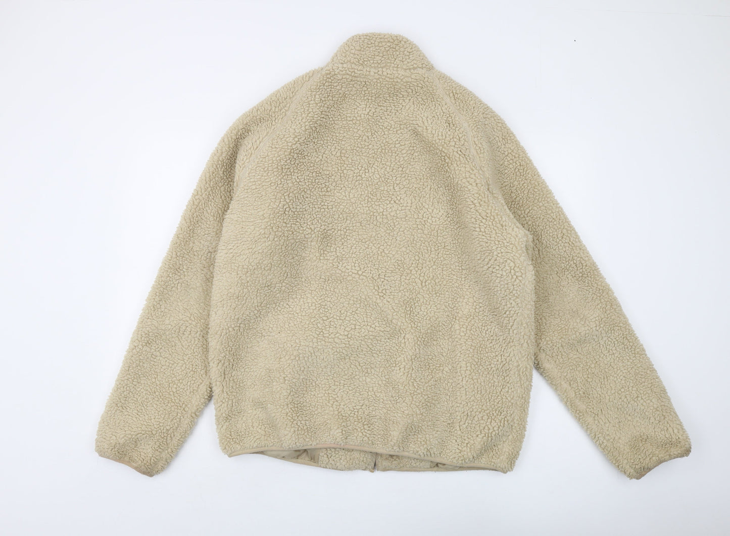 Mens UK Size L Topman Beige Puffer Jacket
