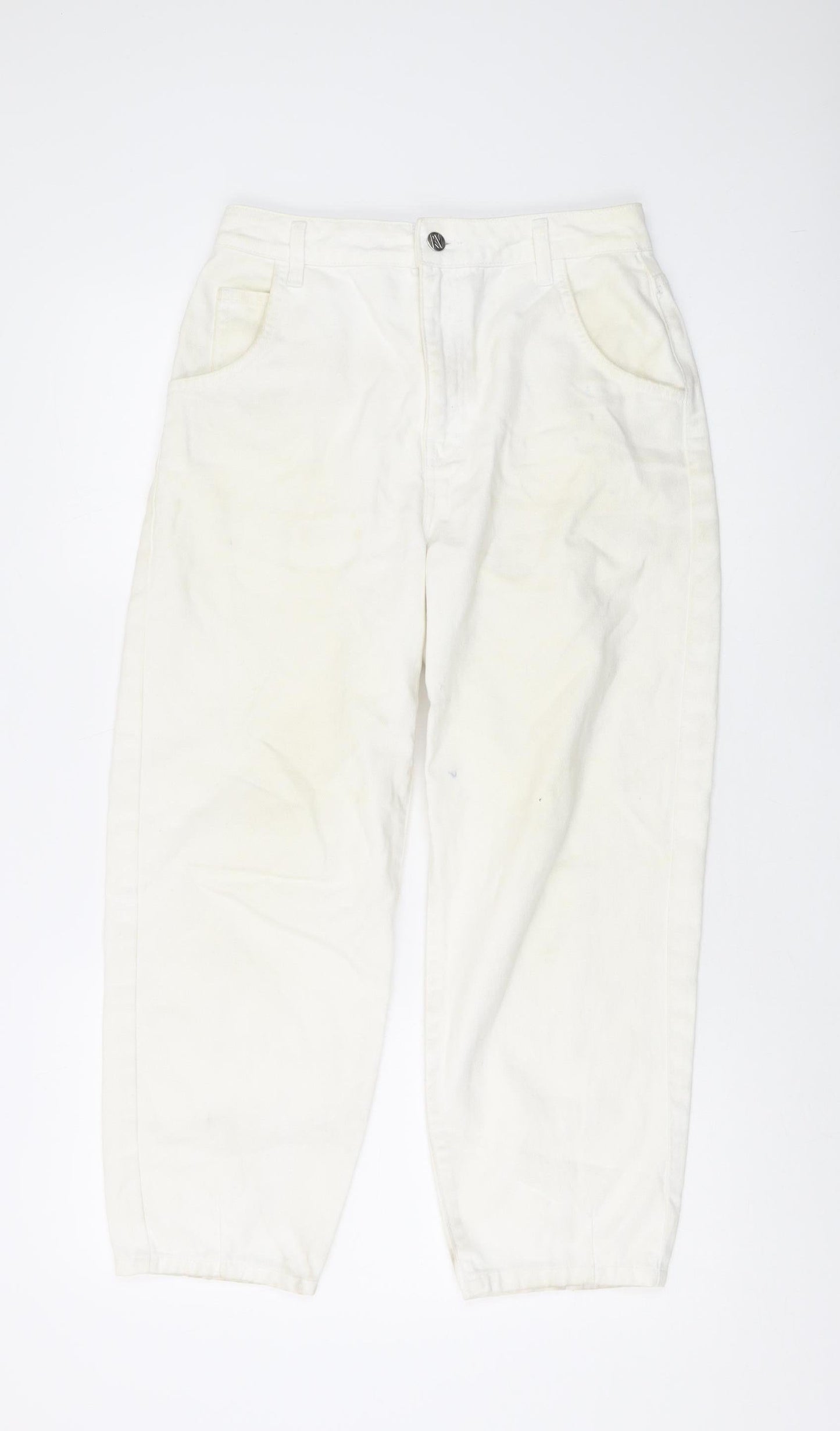 Reclaimed Vintage Women’s White Straight Jeans XS