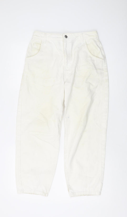 Reclaimed Vintage Women’s White Straight Jeans XS