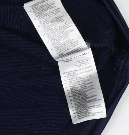 Adidas Boys Blue 1/4 Zip Sweater M