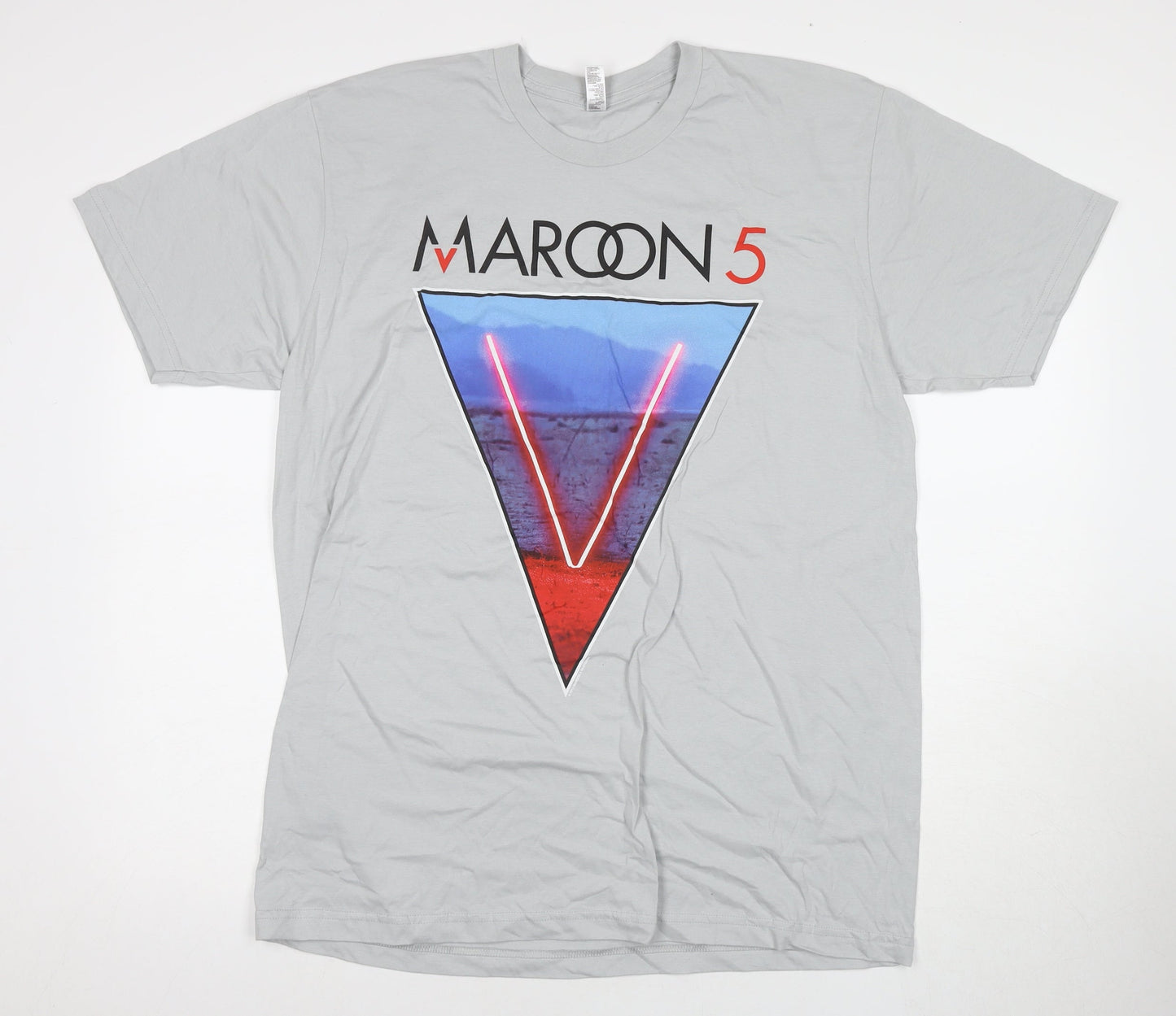 Mens UK Size XL American Apparel Grey  T-Shirt
