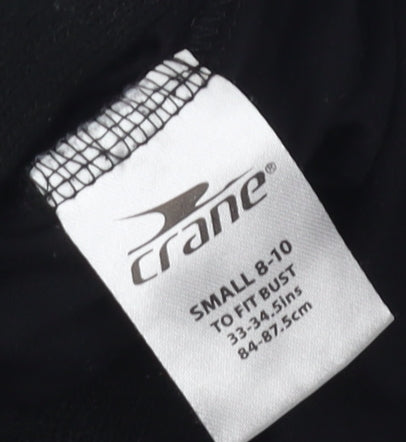 Crane Women's Black Athletic Mesh Tank Top Size S
