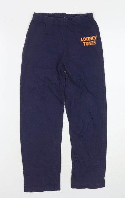 Primark Boys Blue Looney Tunes Lounge Pants, 7-8 Years, Cartoon Style