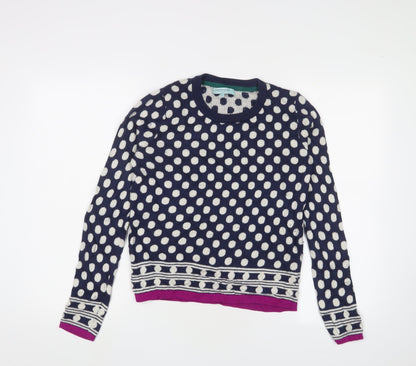 Womens UK Size S Dickins & Jones Multicoloured Pullover Jumper