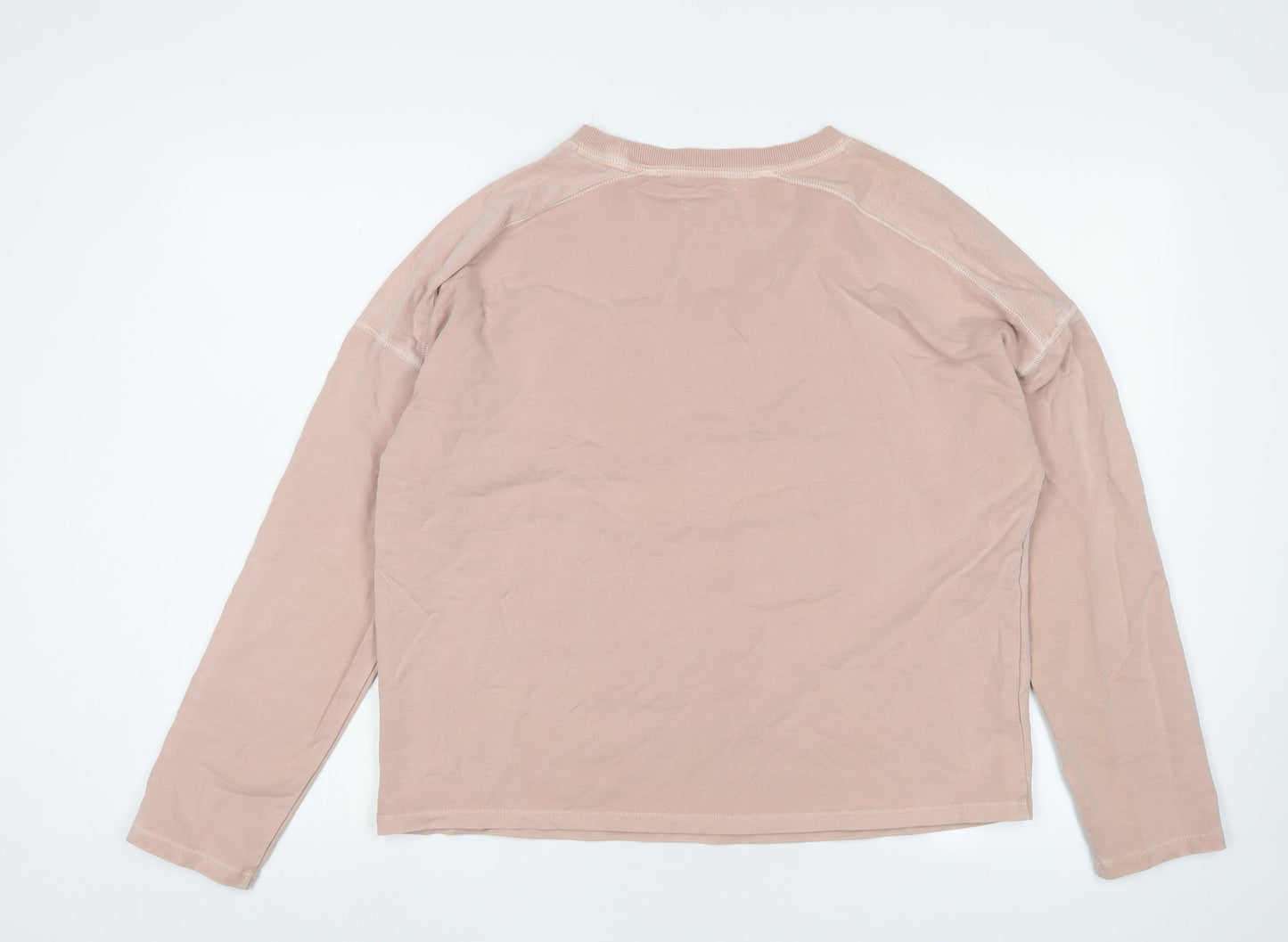 Womens UK Size S Hush Pink Pullover Sweatshirt