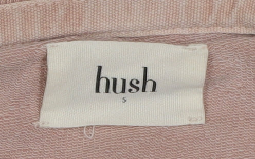 Womens UK Size S Hush Pink Pullover Sweatshirt