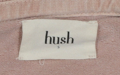 Womens UK Size S Hush Pink Pullover Sweatshirt