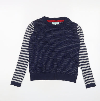 Womens UK Size S Dickins & Jones Blue Jumper Jumper