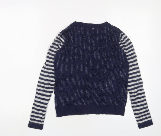 Womens UK Size S Dickins & Jones Blue Jumper Jumper