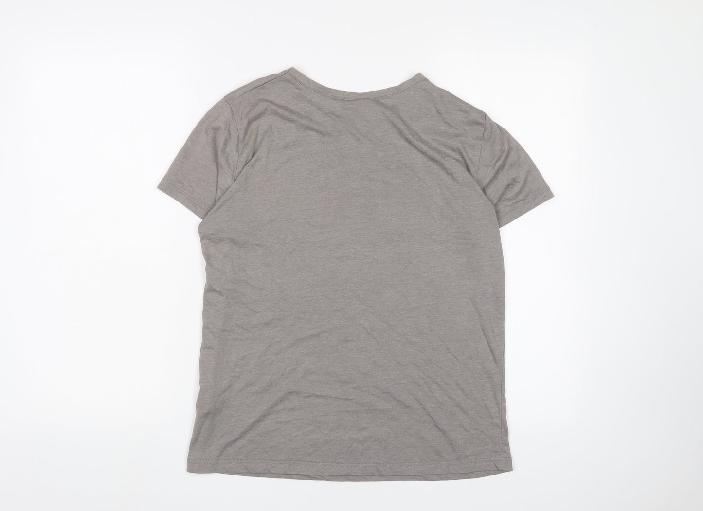 Unisex Adults UK Size 12 Game Of Thrones Grey Basic T-Shirt
