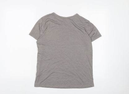 Unisex Adults UK Size 12 Game Of Thrones Grey Basic T-Shirt