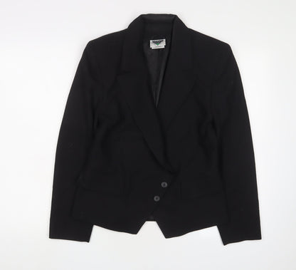 Jacques Vert Women's Black Blazer Size 12 Classic
